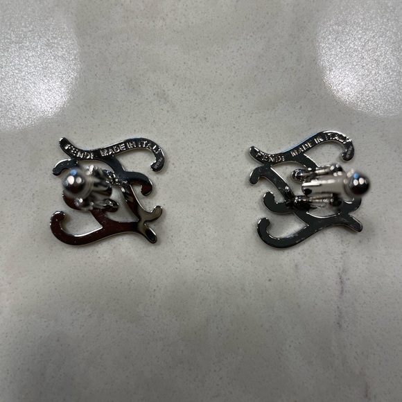 Fendi FF Karligraphy Cuff Links - Picture 2 of 4